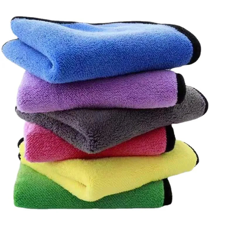 Soft Coral Fleece Pet Towel