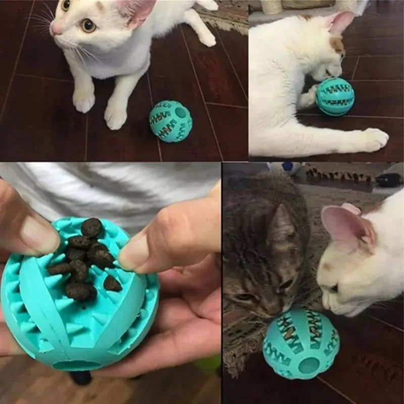 Dog Toy Ball Interactive Rubber