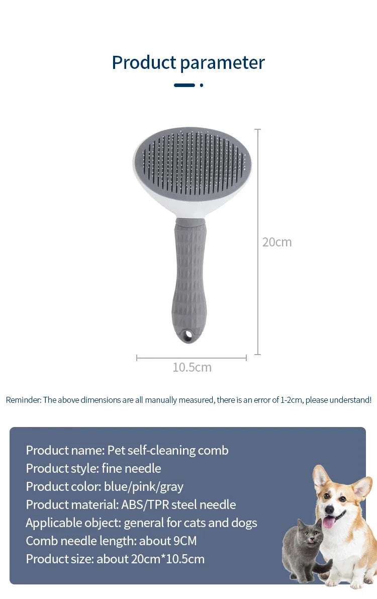 Pet Cat Hair Brush